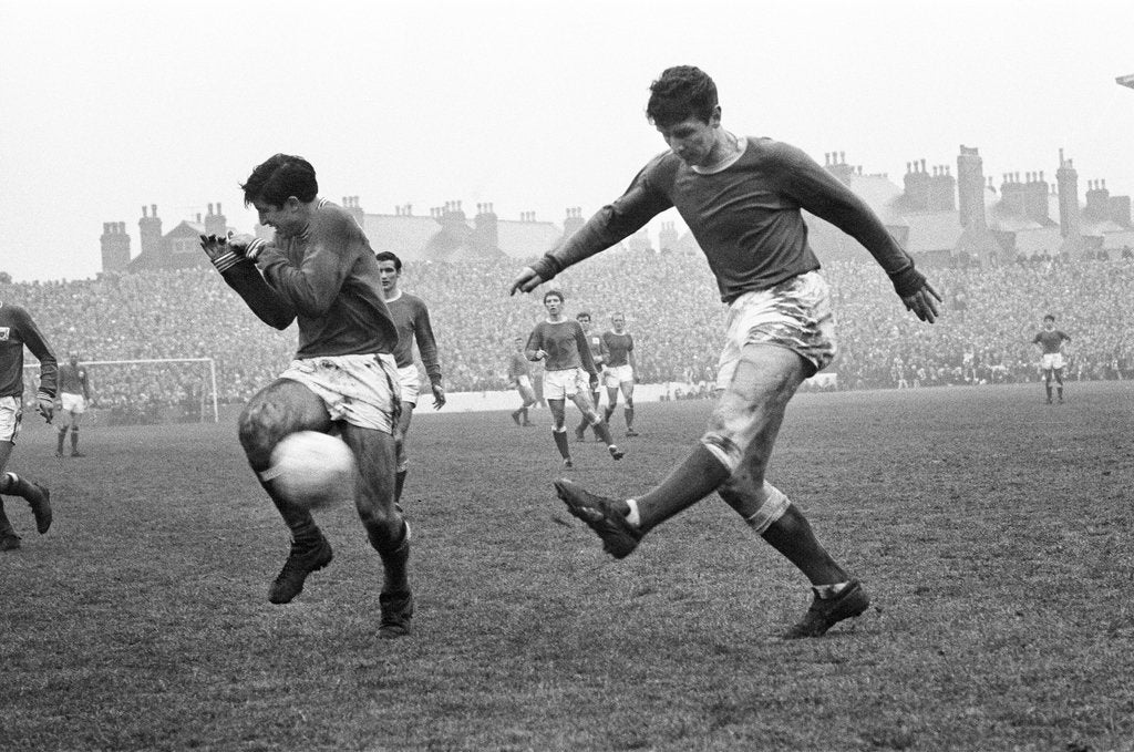 Detail of Nottingham Forest v Everton 1967 by Thomas