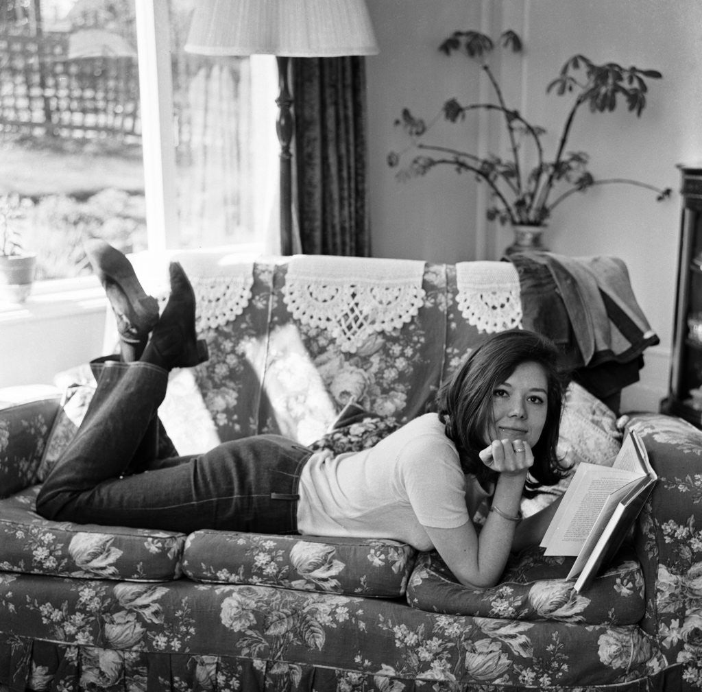 Detail of Diana Rigg by John Varley