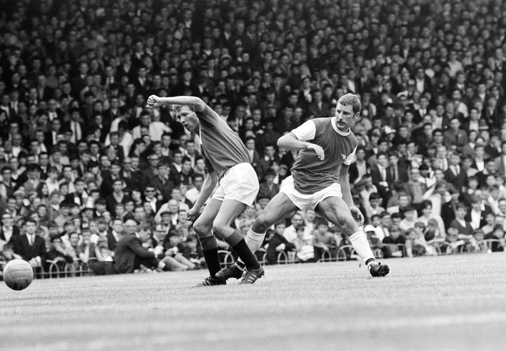 Detail of Glasgow Rangers Alex Ferguson 1967 by Kent Gavin