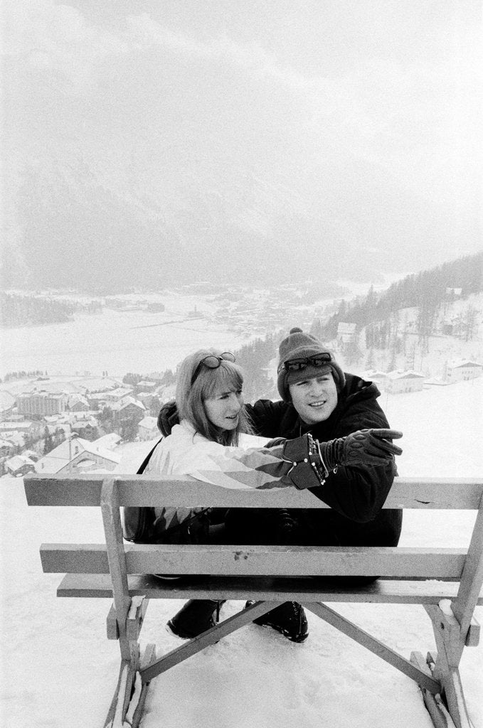 Detail of John and Cynthia Lennon 1965 by Jangs
