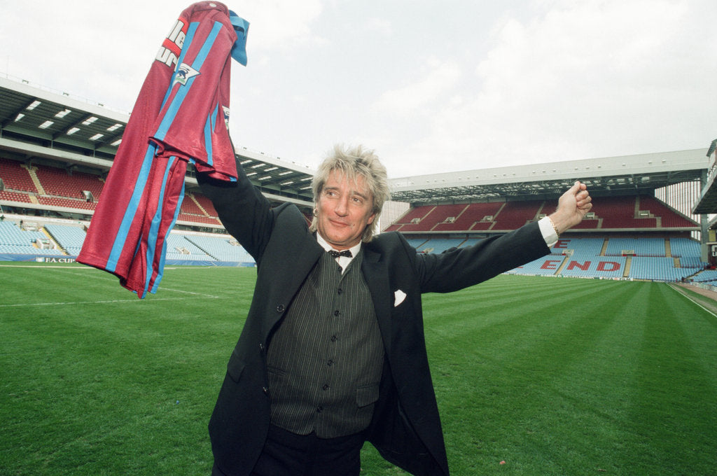 Detail of Rod Stewart 1995 by Bull