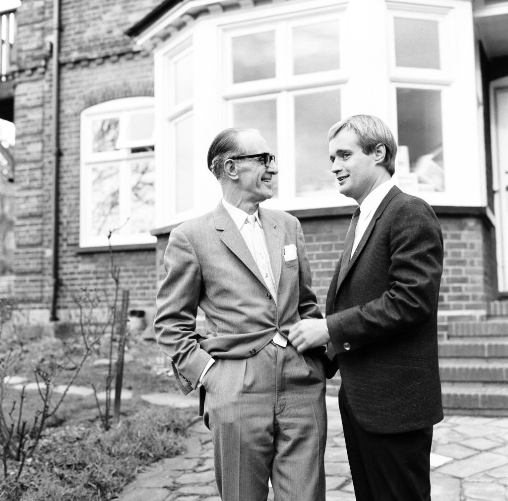 Detail of David McCallum by Eddie Waters