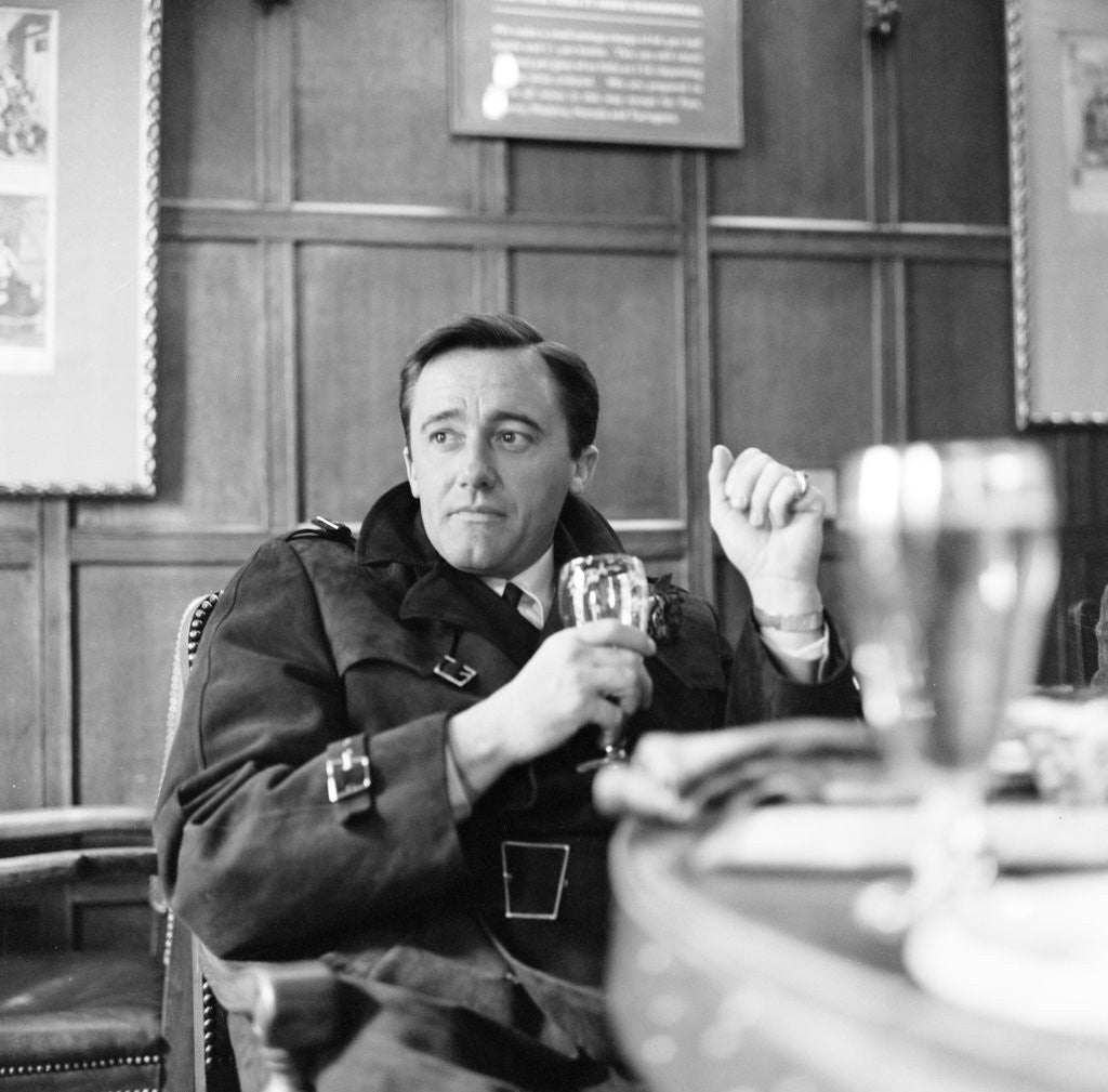 Detail of Robert Vaughn by Eddie Waters