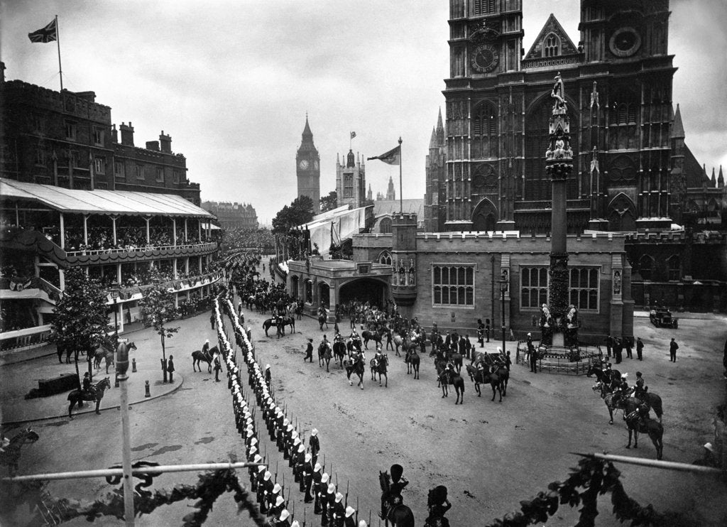 Detail of Coronation of King George VI 1937 by Daily Mirror
