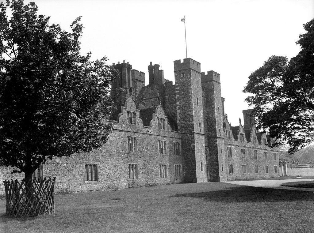 Detail of Knole House, Sevenoaks, west Kent, Circa 1920 by Daily Mirror