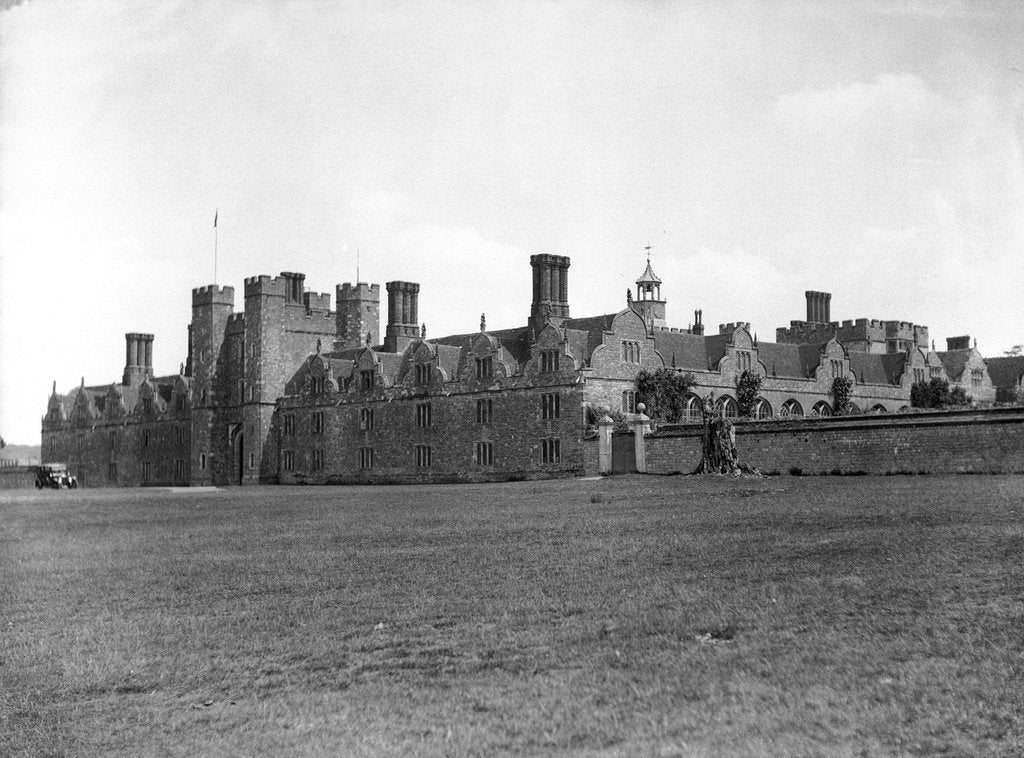 Detail of Knole House, Sevenoaks, west Kent, Circa 1920 by Daily Mirror