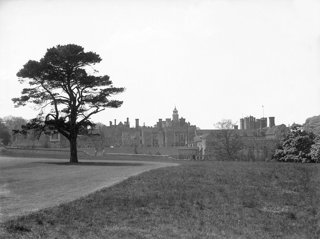 Detail of Knole House, Sevenoaks, west Kent, Circa 1920 by Daily Mirror