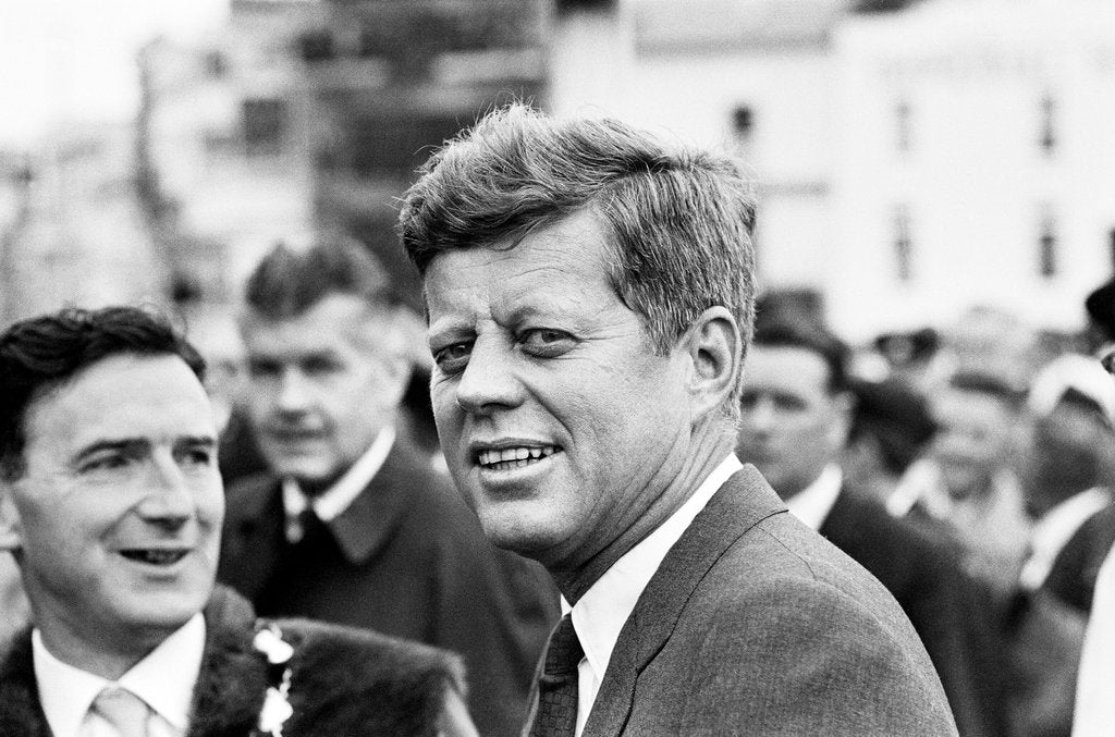 Detail of JFK Visit to Eire 1963 by Smith