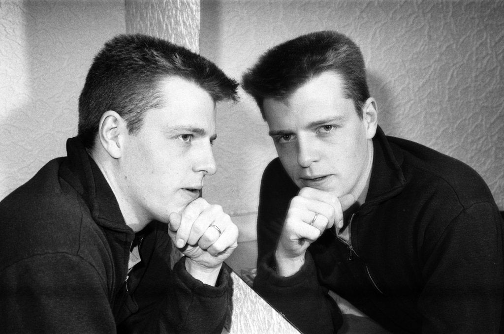 Detail of Suggs at the Odeon by Staff