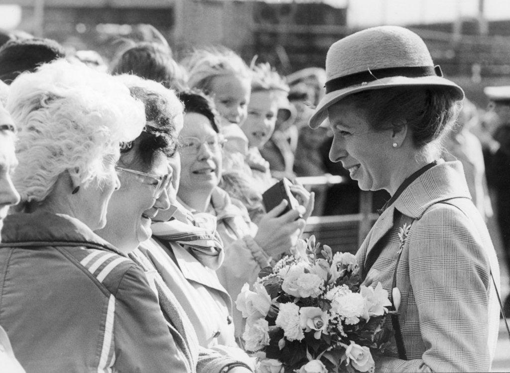 Detail of Princess Anne 1984 by Staff