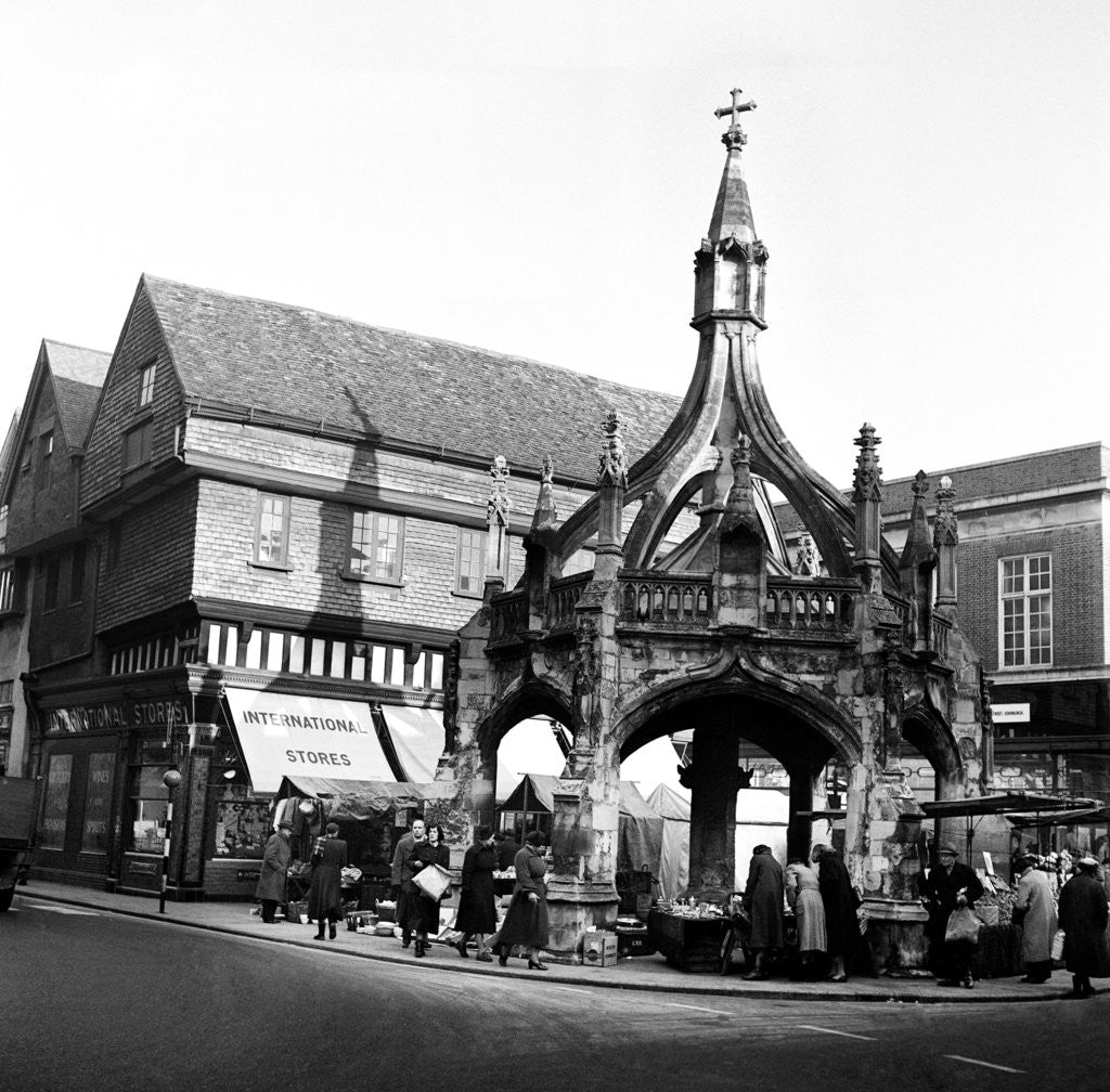 Detail of Salisbury, 1952 by Daily Mirror