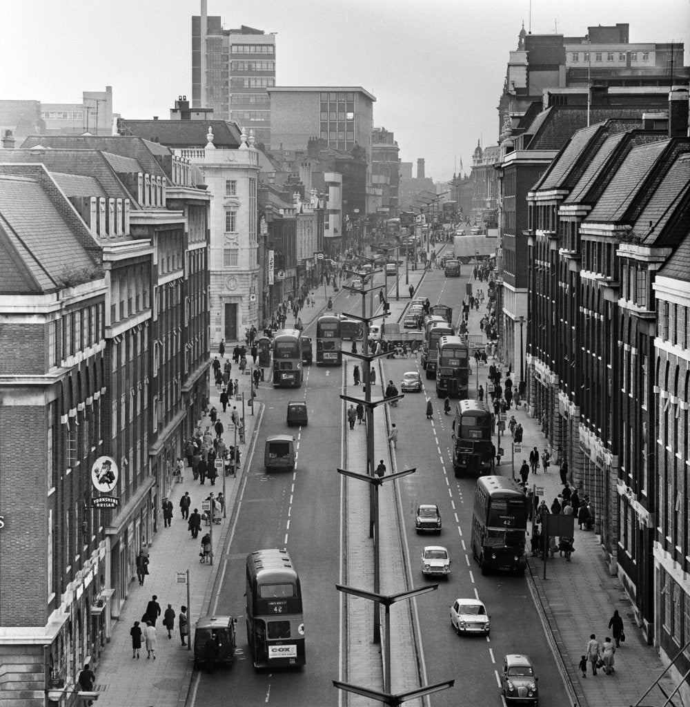 Detail of Leeds 1967 by Andrew Varley