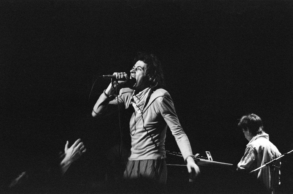 Detail of Boomtown Rats in Birmingham, 1979 by Staff