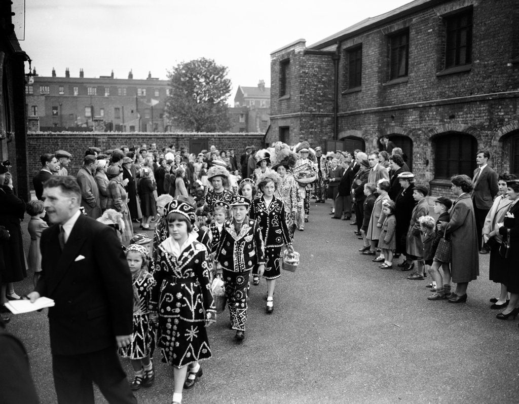 Detail of London 1954 by Tanner