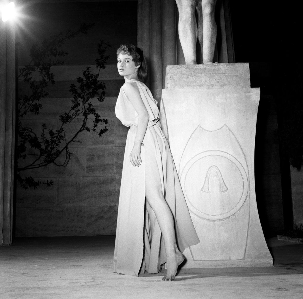 Detail of Brigitte Bardot actress by Dennis Rowe