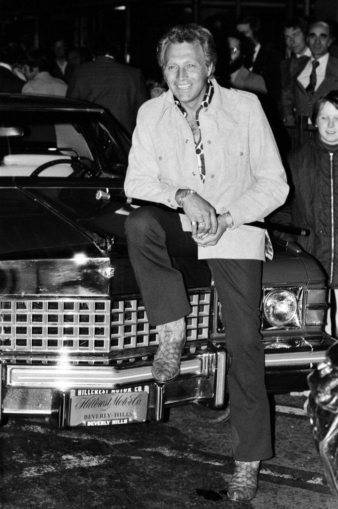 Detail of Evel Knievel by Mike Maloney