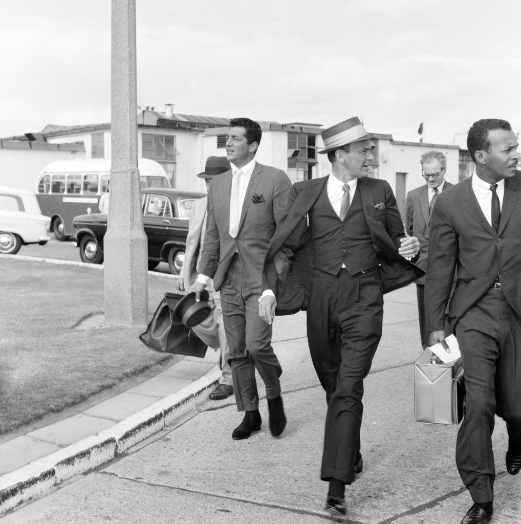 Detail of Frank Sinatra 1961 by Arthur Greated