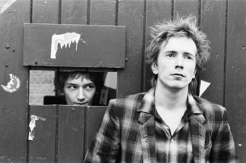 Detail of Sex Pistols 1981 by Mike Maloney