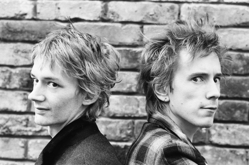 Detail of Sex Pistols 1981 by Mike Maloney