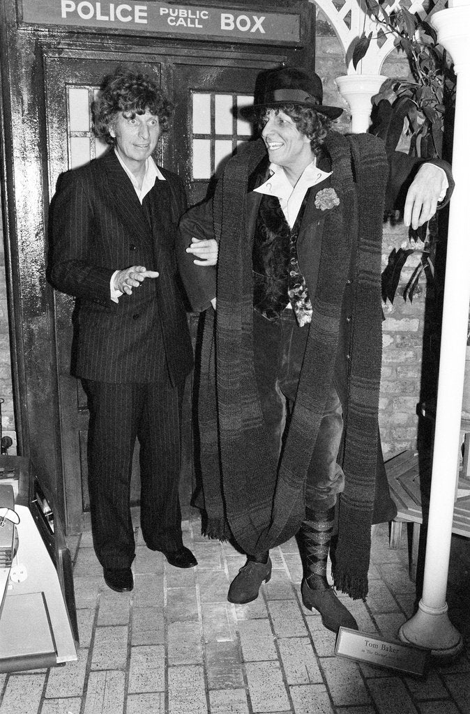 Detail of Tom Baker 1980 by Bunny Atkins