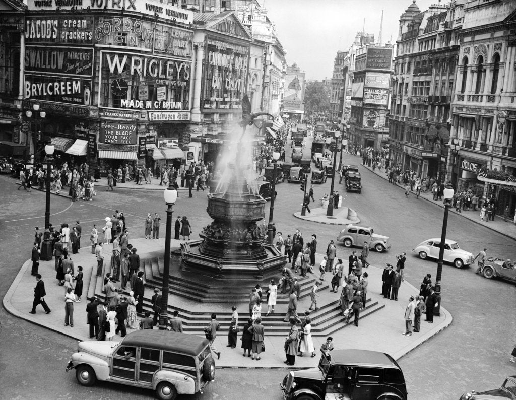Detail of London 1950 by Warner