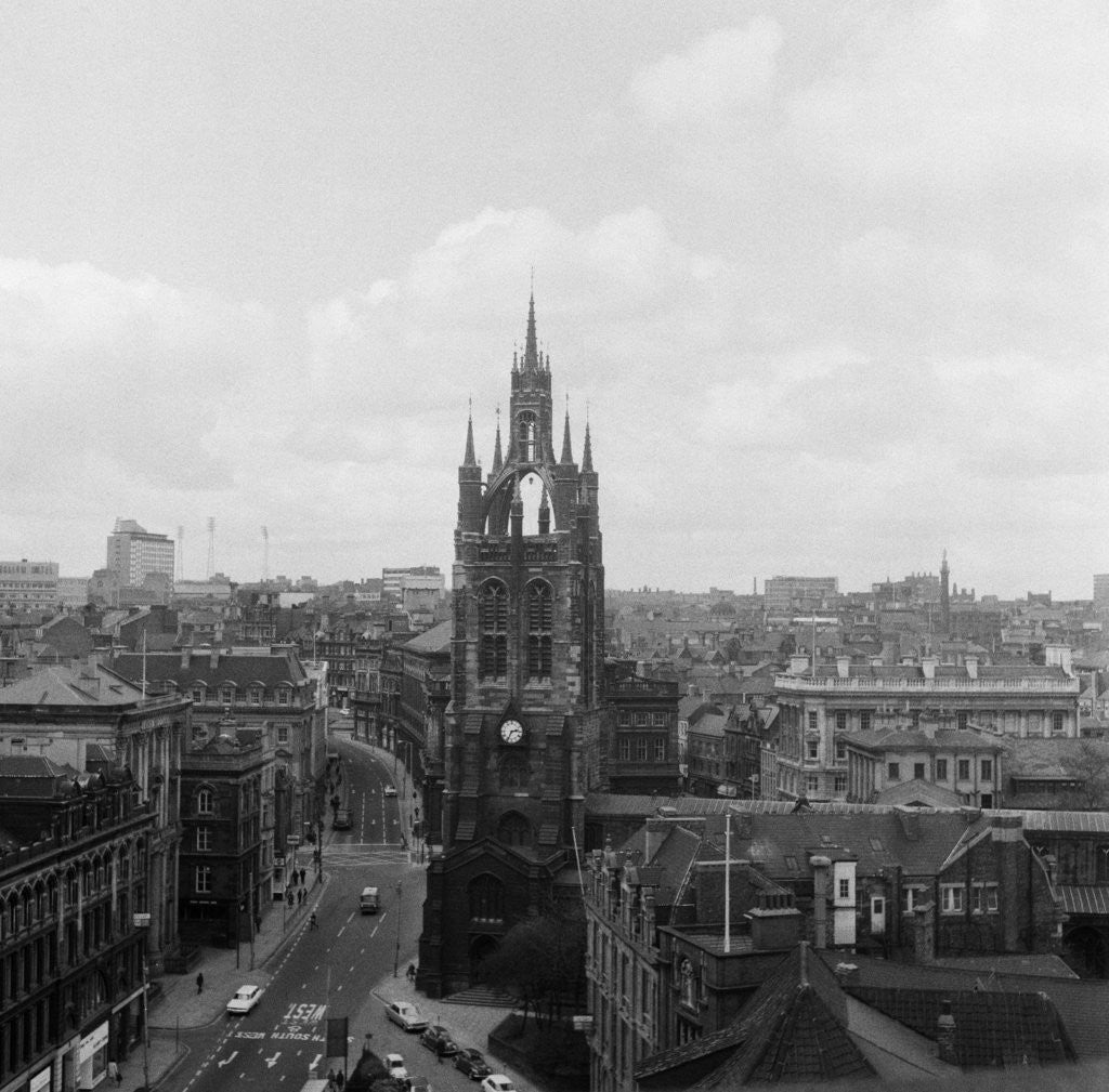 Detail of View of Newcastle, circa 1960s. by Staff
