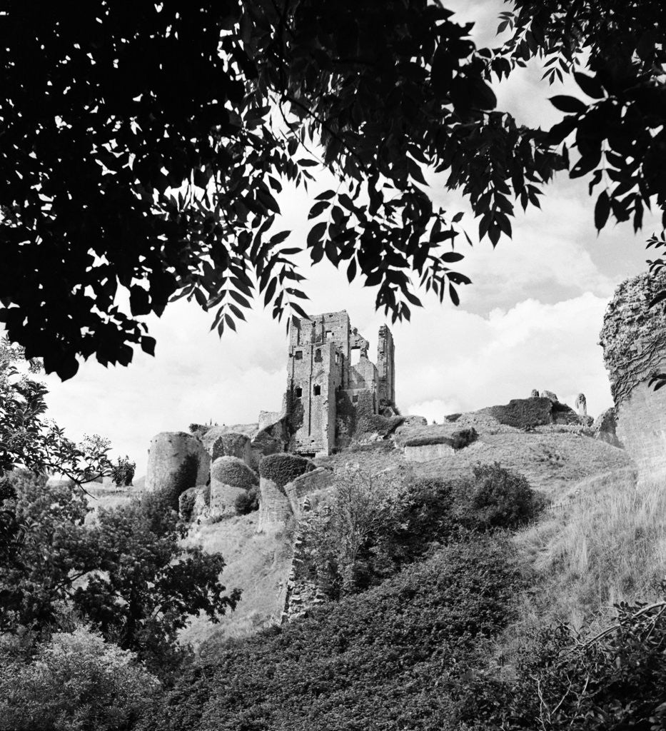 Detail of Corfe Castle, 1952 by Daily Mirror