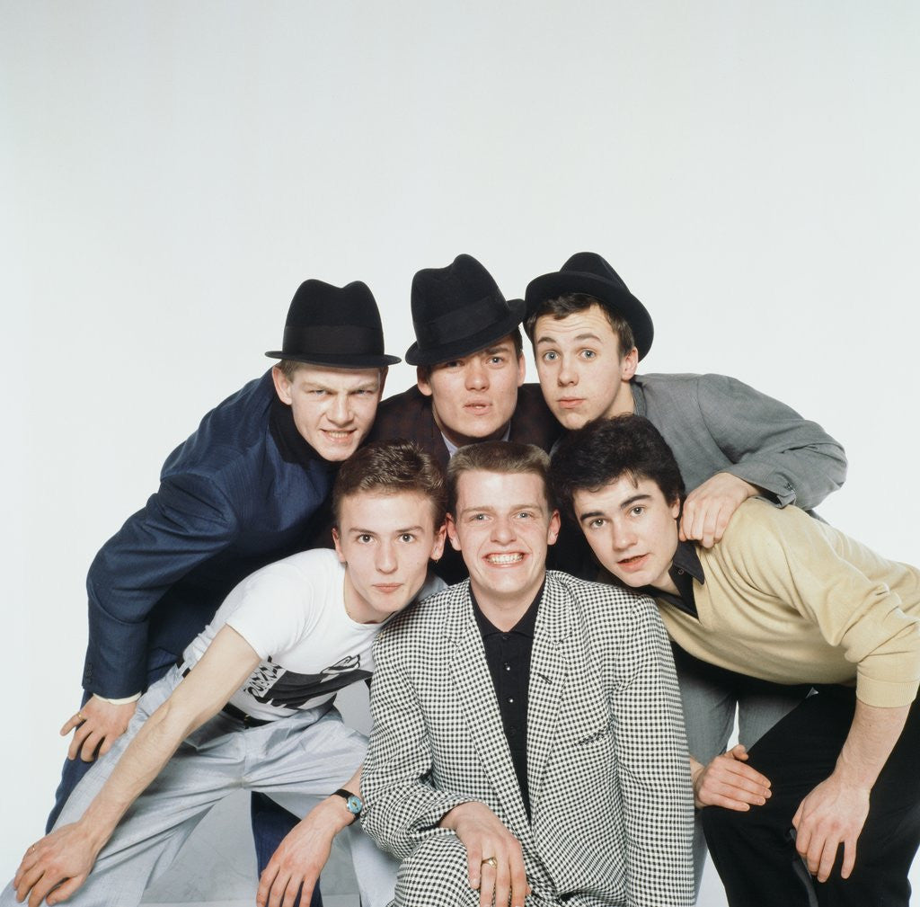 Detail of Madness Pop Group 1980 by Kent Gavin