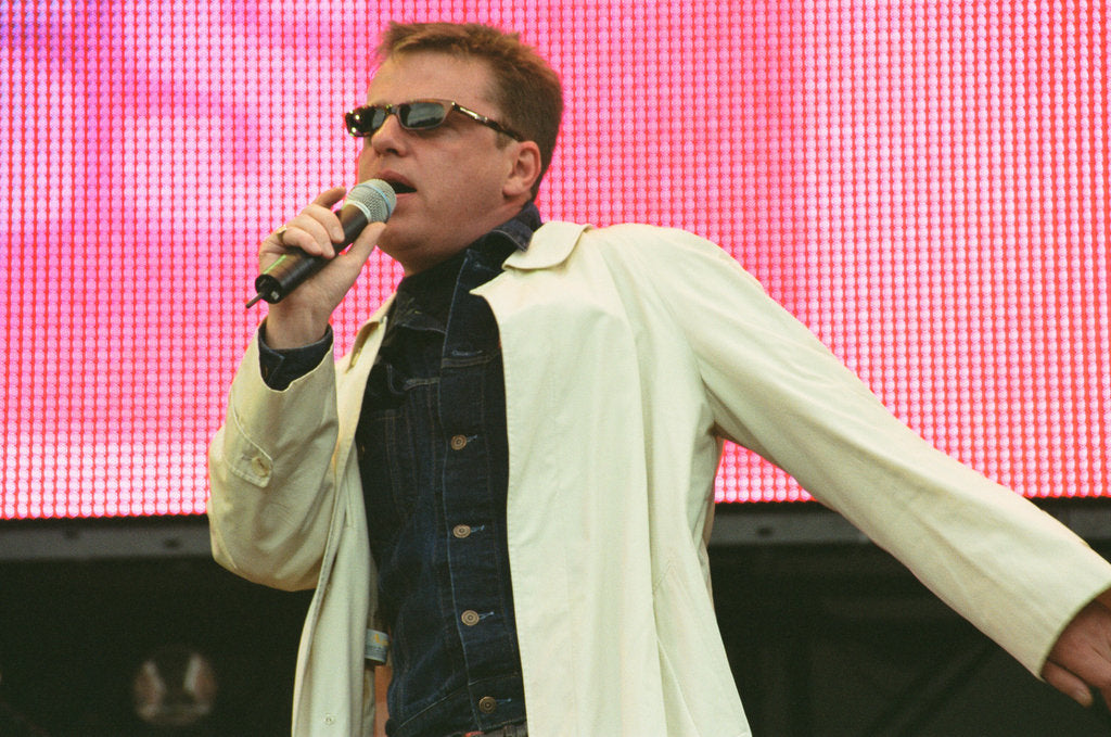 Detail of Suggs at Party In the Park 1999 by Young