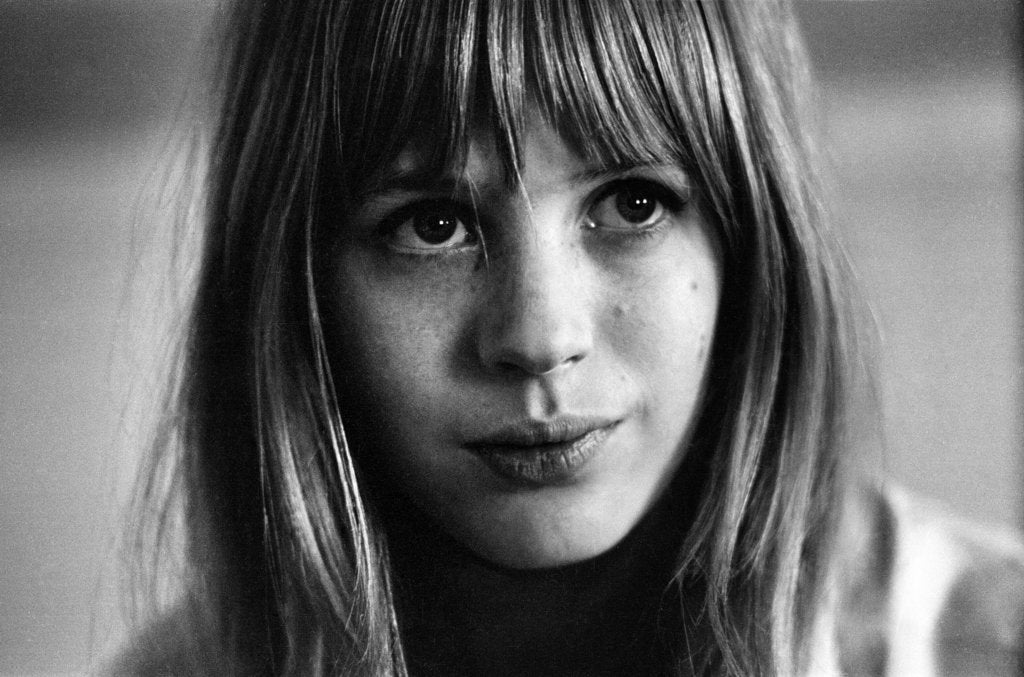 Detail of Marianne Faithfull by Davies