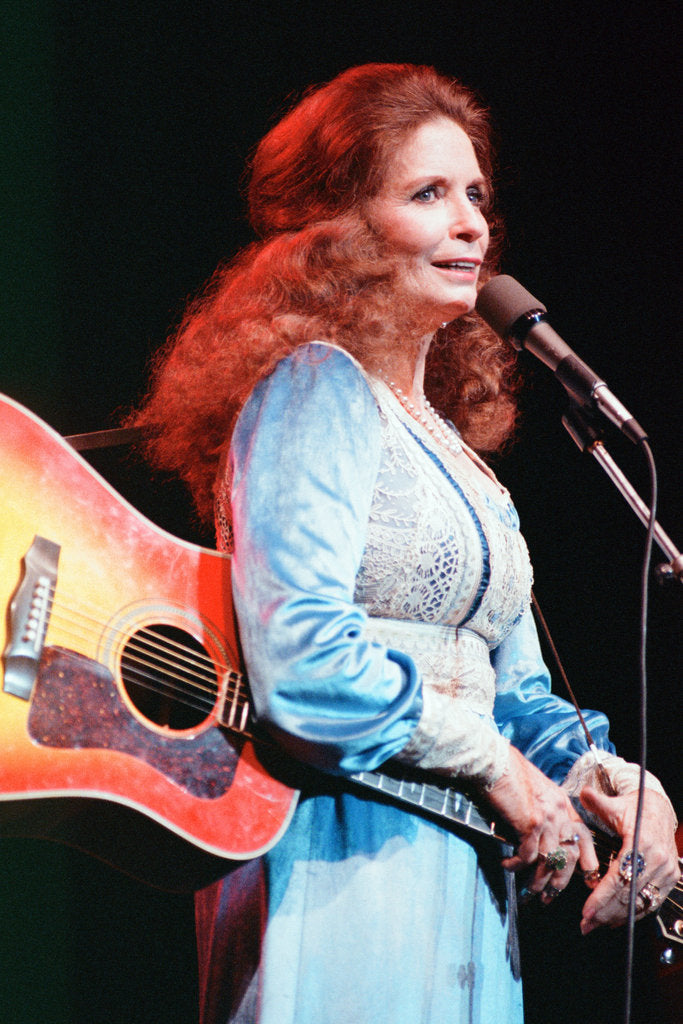 Detail of Johnny Cash 1989 by Allan Olley