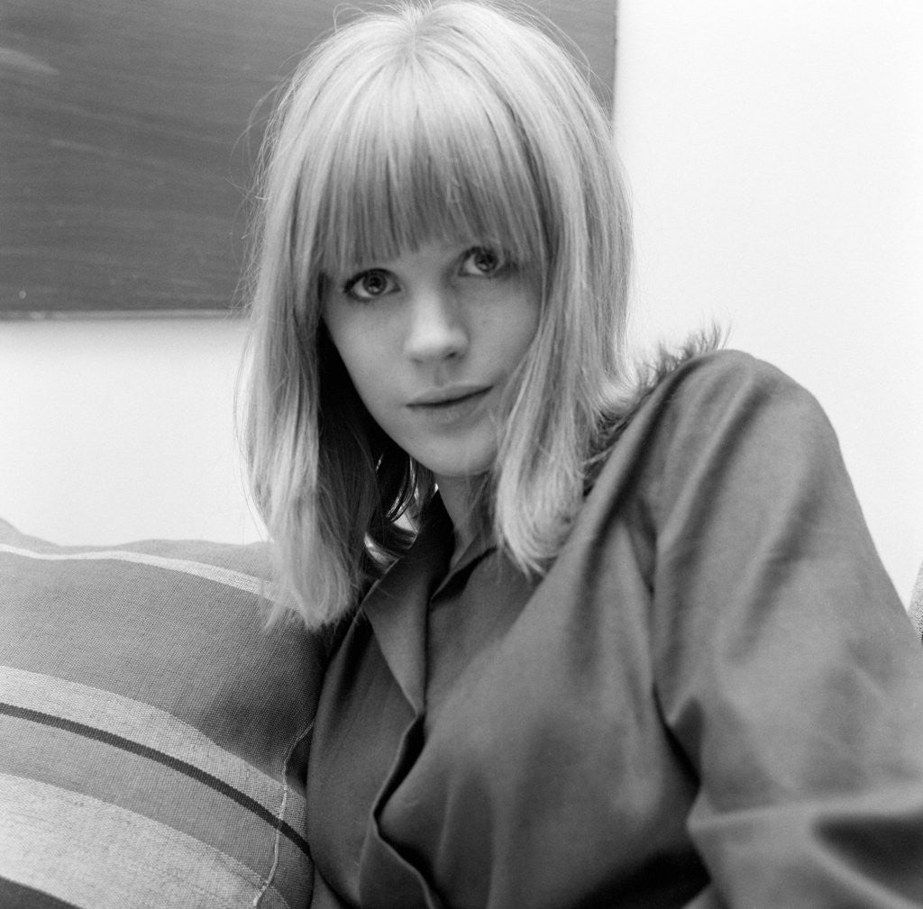 Detail of Marianne Faithfull by Doreen Spooner
