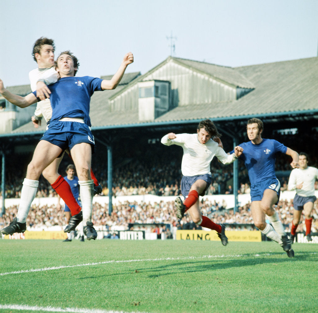 Detail of Chelsea v Derby County, 1971 by Staff