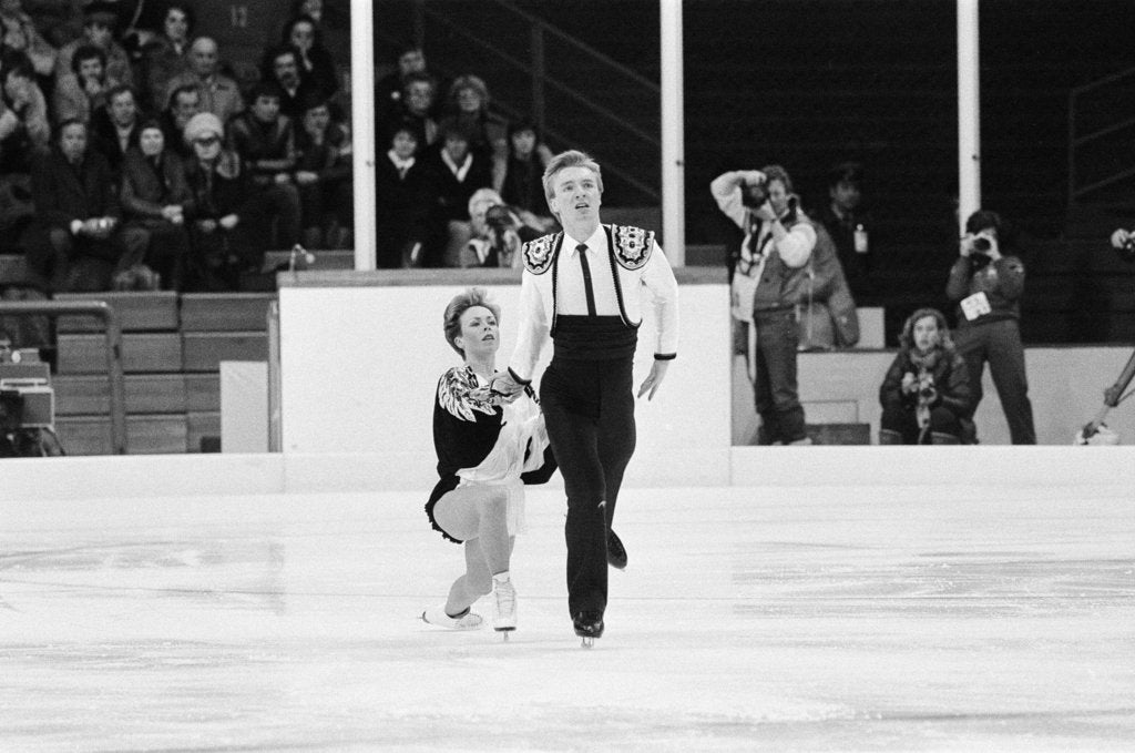 Detail of Torvill and Dean by Monte Fresco