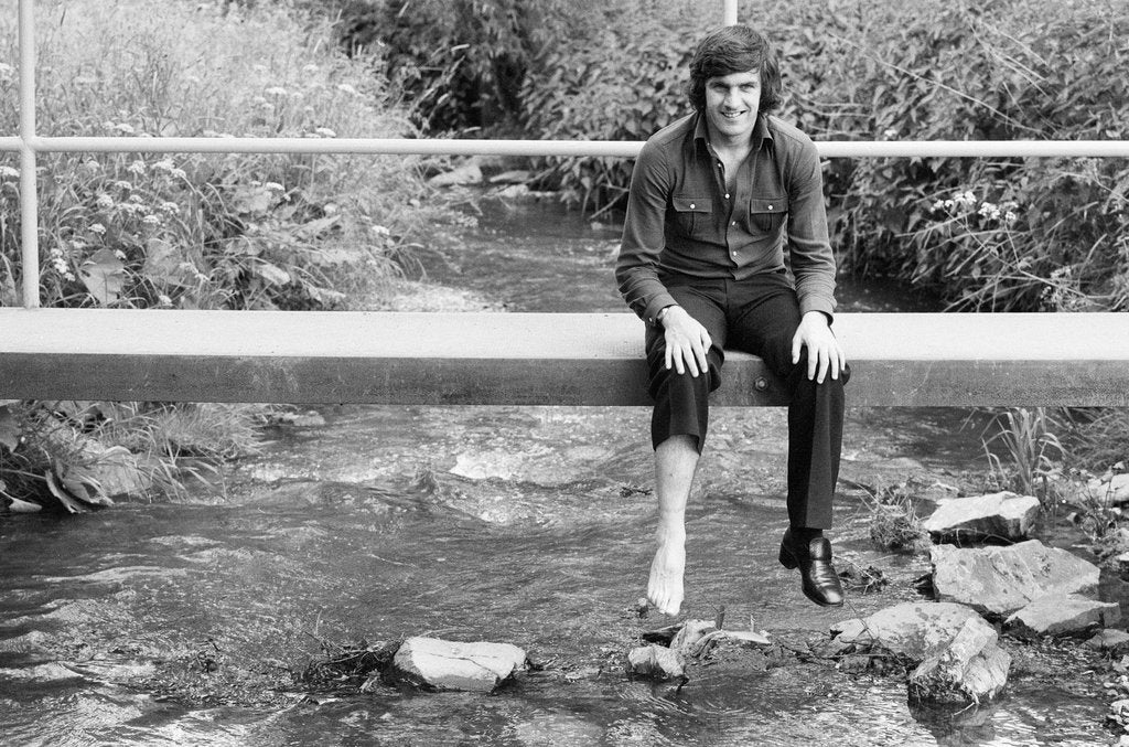 Detail of Scotland team at 1974 World Cup by Monte Fresco