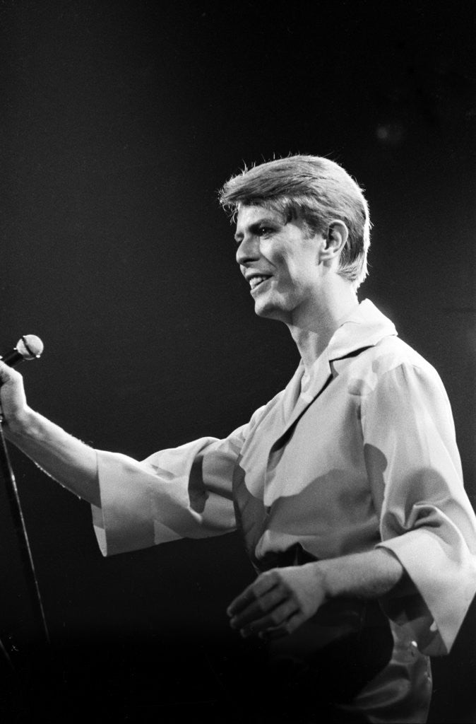 Detail of David Bowie 1978 by Allan Olley