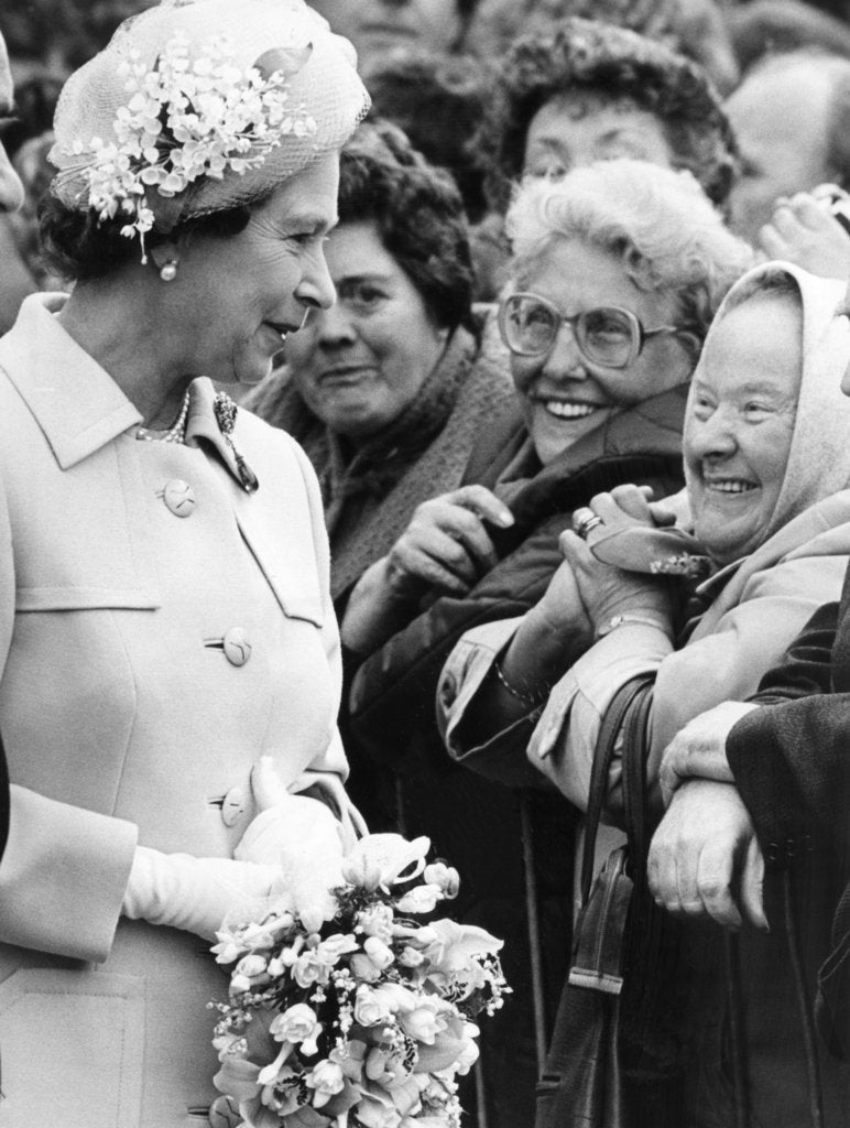 Detail of HRH Queen Elizabeth II Liverpool's International Garden Festival by Staff