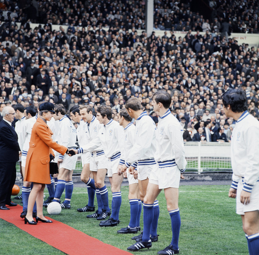 Detail of Leicester v Man City FA Cup Final 1969 by Staff