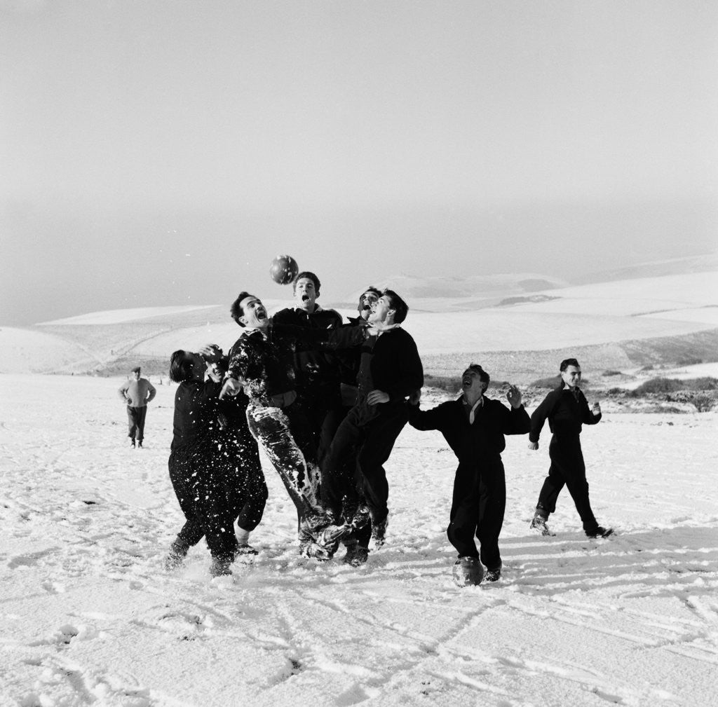 Detail of Charlton v Arsenal 1956 by Staff