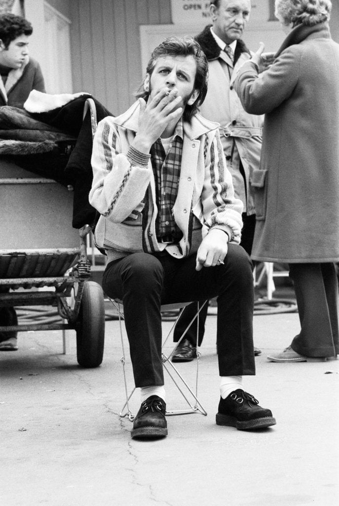 Detail of Ringo Starr by Arthur Sidey