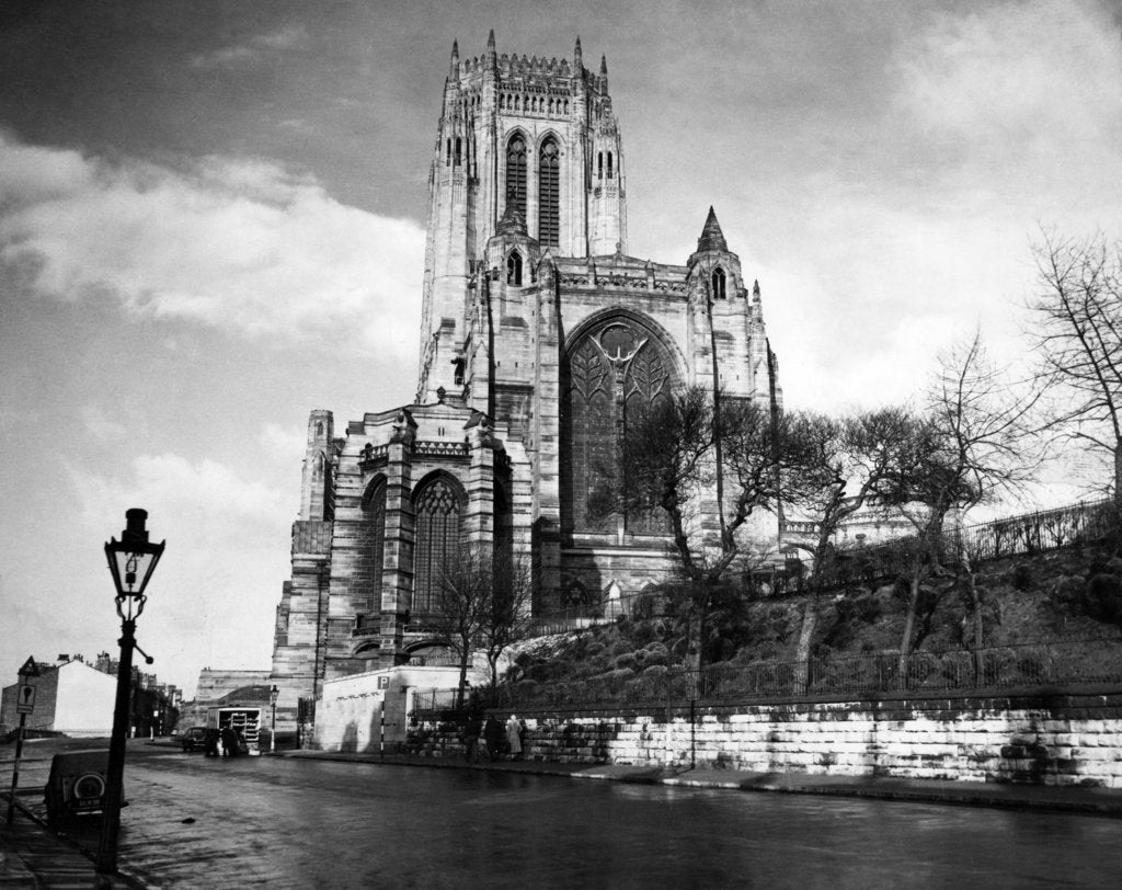 Detail of Liverpool Cathedral by Liverpool Post and Echo Archive