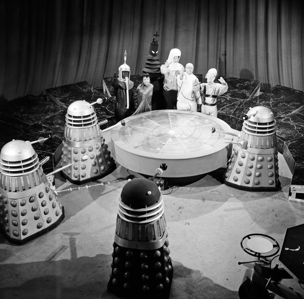 Detail of Dr Who, Mission to the Unknown, 1965 by Freddie Cole