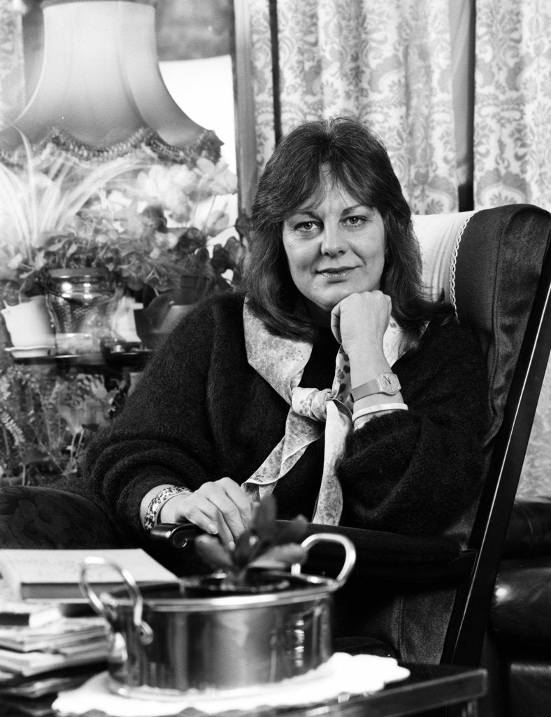 Detail of Sue Townsend by Dick Williams