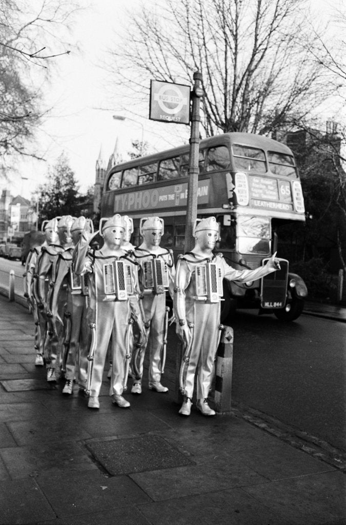 Detail of Doctor Who 1967 by Victor Crawshaw