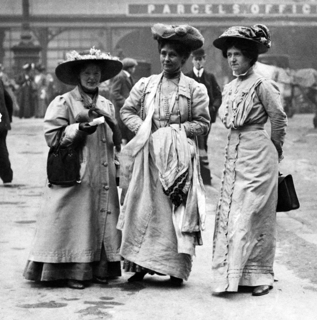 Emmeline Pankhurst, circa 1913 by Staff