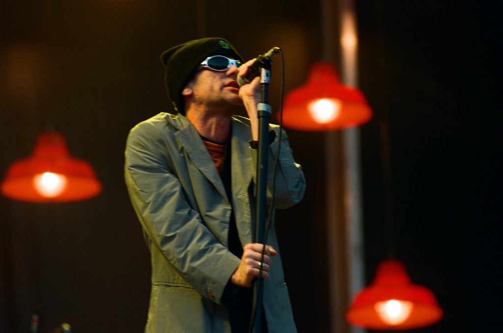 Detail of R.E.M. at Galpharm Stadium by Staff