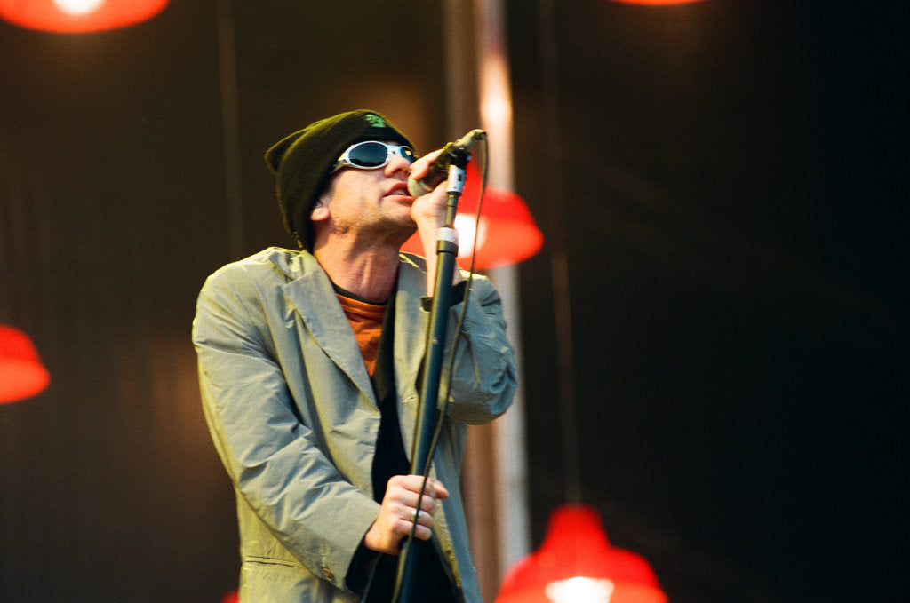 Detail of R.E.M. at Galpharm Stadium by Staff