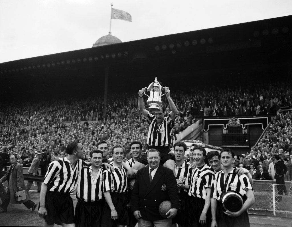 Newcastle United 1955 by Daily Herald