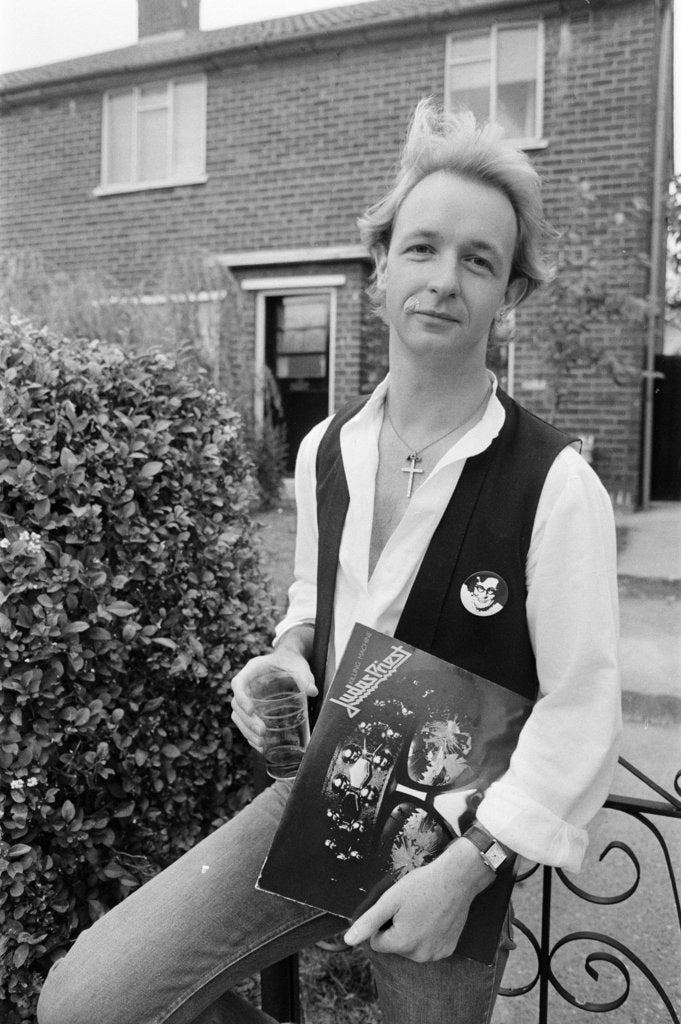 Detail of Rob Halford by Birmingham Post and Mail Archive