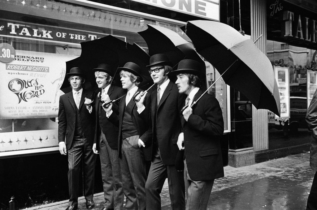 Detail of Hermans Hermits 1969 by Julian Brown